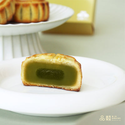 特濃開心果軟心奶黃月餅