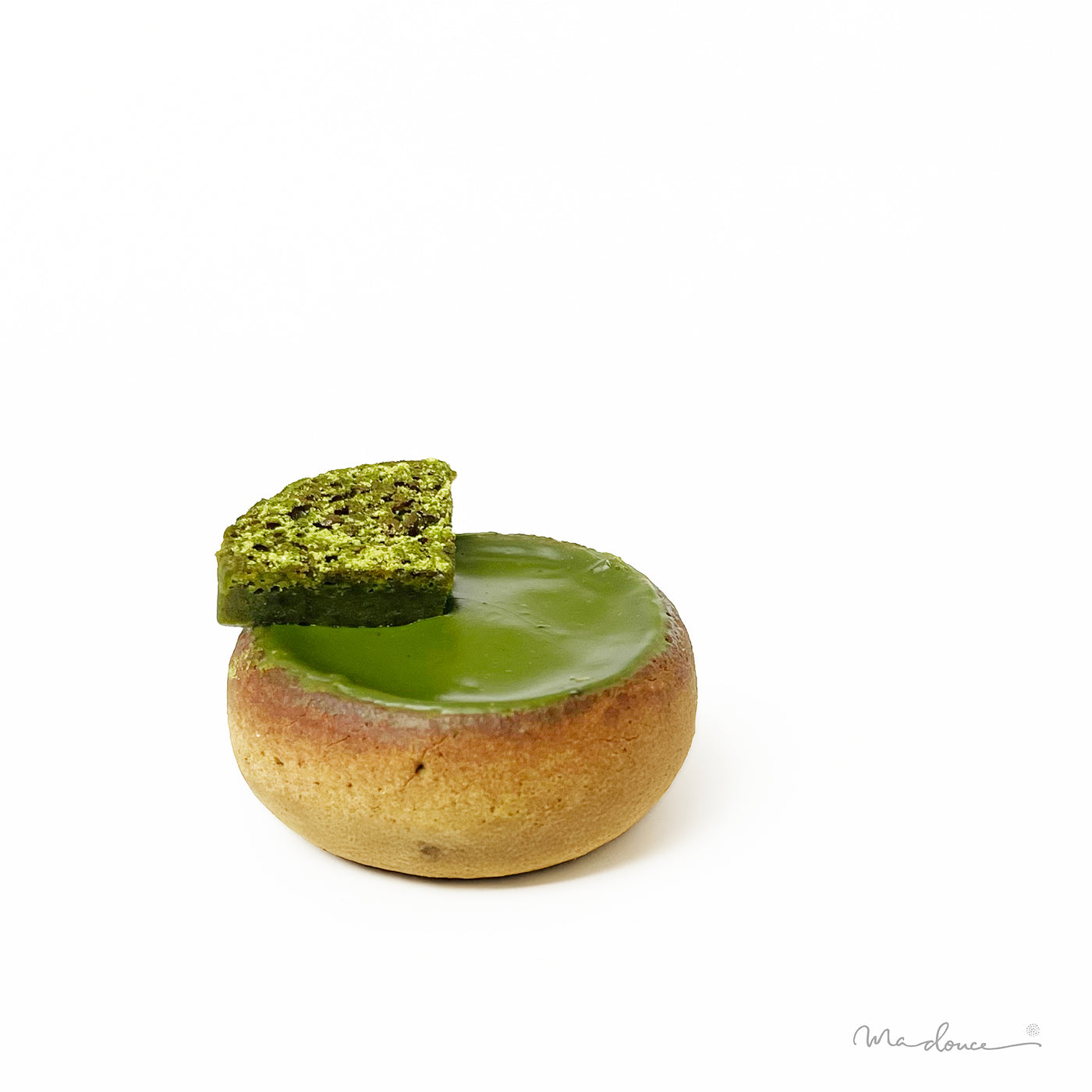 Matcha Crème Brûlée Mochi